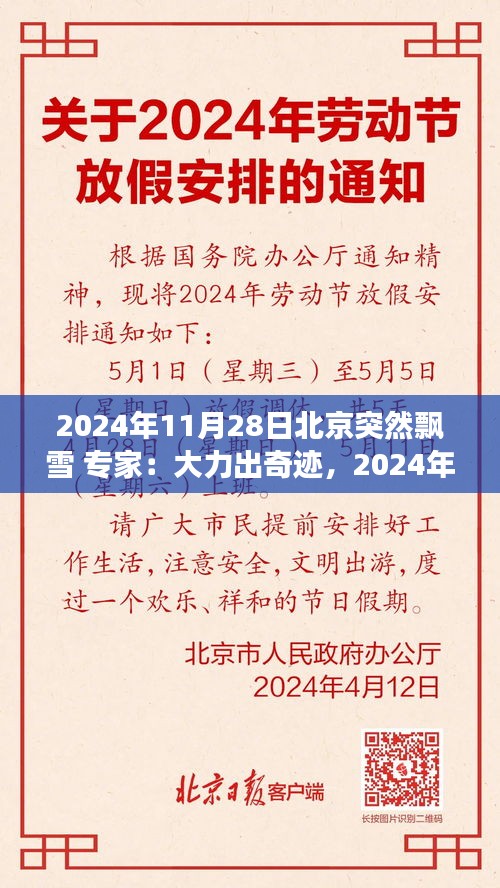 北京意外飄雪背后的奇跡，專家解析與奇跡故事揭秘