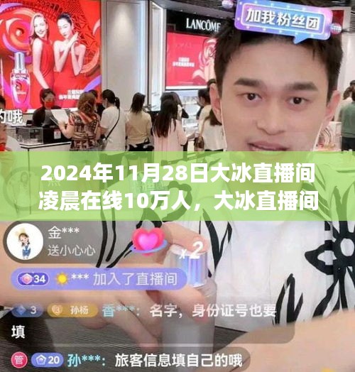 揭秘未來科技直播新紀元，大冰直播間之夜，未來高科技神器亮相，凌晨在線觀眾突破十萬！
