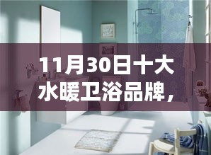 11月30日選購指南，揭秘十大水暖衛浴品牌挑選秘訣