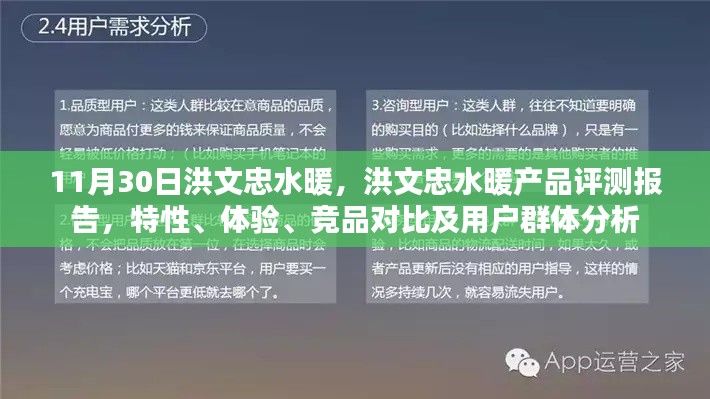 洪文忠水暖產品評測報告，特性、體驗、競品對比及用戶群體深度剖析