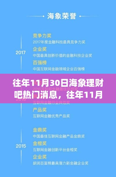 揭秘往年11月30日海象理財風云日，熱門消息一網打盡！