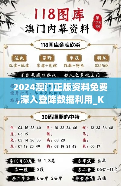 2024澳門正版資料免費,深入登降數據利用_KFO80.960隨機版