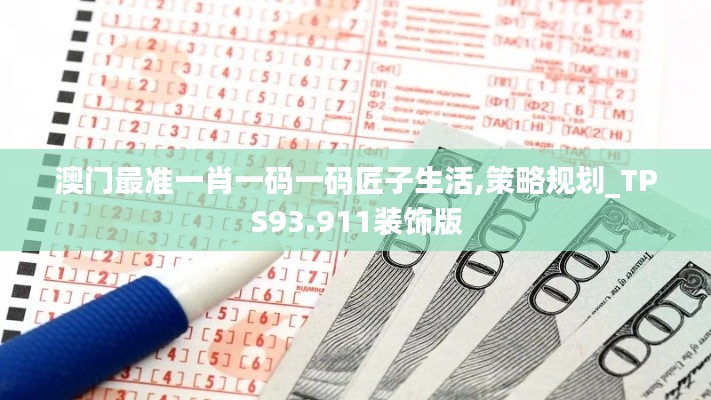 澳門最準一肖一碼一碼匠子生活,策略規劃_TPS93.911裝飾版