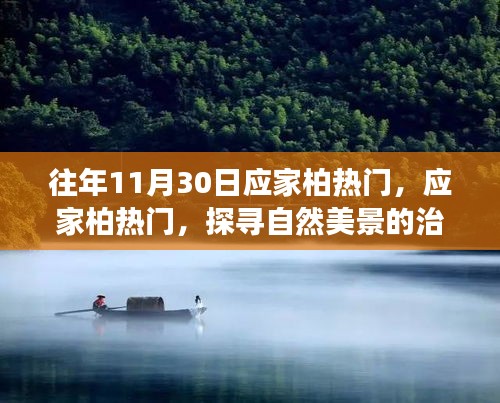 探尋自然美景的治愈之旅，應(yīng)家柏?zé)衢T之旅在11月30日開啟