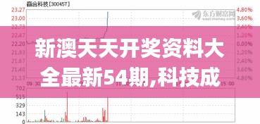 新澳天天開獎資料大全最新54期,科技成果解析_高速版YQJ21.674