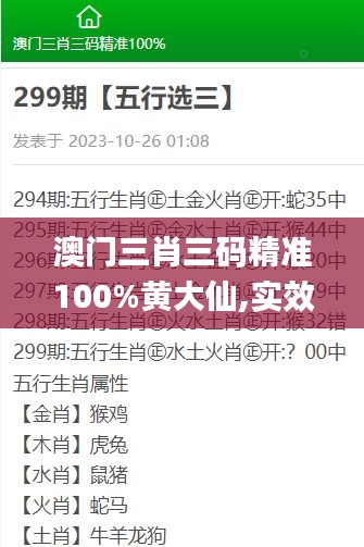 澳門三肖三碼精準100%黃大仙,實效解讀性策略_bundle59.119-5