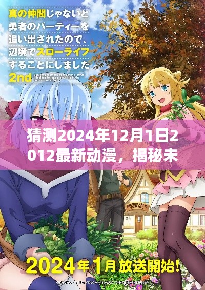 揭秘未來，預測與展望2024年最新動漫趨勢動態