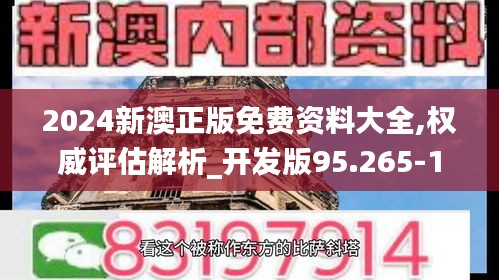 2024新澳正版免費資料大全,權威評估解析_開發版95.265-1