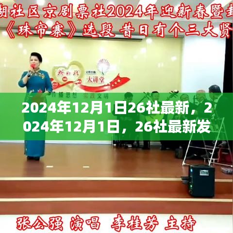 2024年12月1日，26社最新發展動態及前景展望