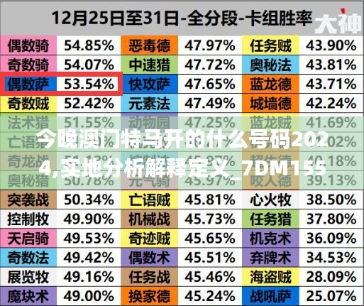 今晚澳門特馬開的什么號碼2024,實地分析解釋定義_7DM155.261-1