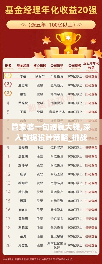 管家婆一句話贏大錢,深入數據設計策略_挑戰款20.404-5