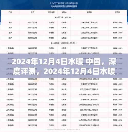 2024年12月4日水暖中國深度評測，產品特性、使用體驗與目標用戶群體解析