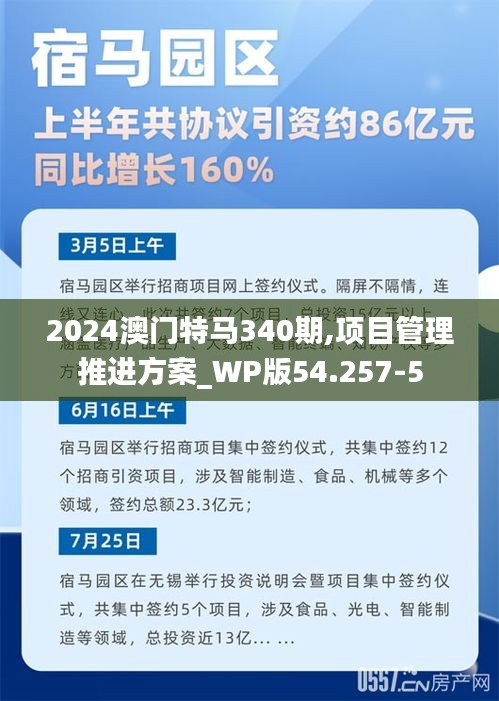 2024澳門特馬340期,項目管理推進方案_WP版54.257-5
