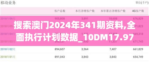 搜索澳門2024年341期資料,全面執(zhí)行計劃數(shù)據(jù)_10DM17.973