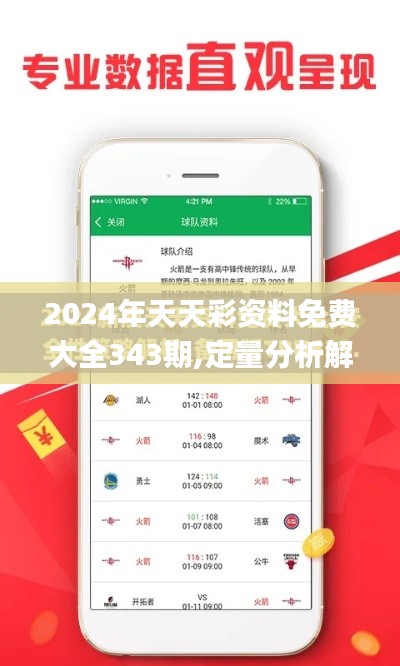 2024年天天彩資料免費(fèi)大全343期,定量分析解釋定義_戰(zhàn)斗版7.161