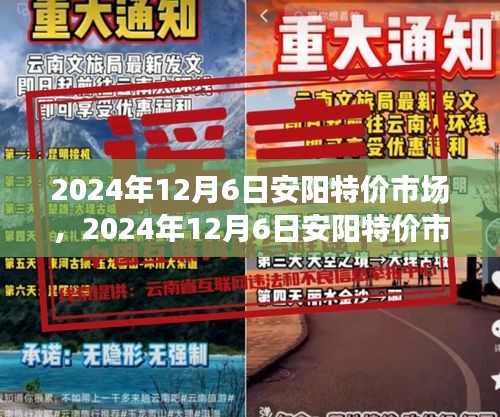 2024年12月6日安陽特價市場，深度探訪購物盛宴