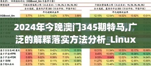 2024年今晚澳門345期特馬,廣泛的解釋落實方法分析_Linux8.362