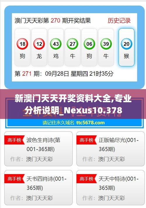 新澳門天天開獎資料大全,專業分析說明_Nexus10.378