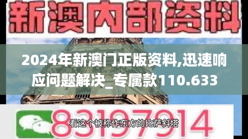 2024年新澳門正版資料,迅速響應(yīng)問題解決_專屬款110.633