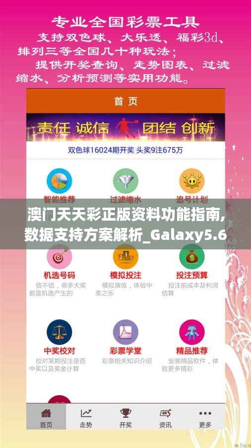 澳門天天彩正版資料功能指南,數據支持方案解析_Galaxy5.633