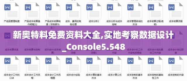 新奧特料免費資料大全,實地考察數據設計_Console5.548