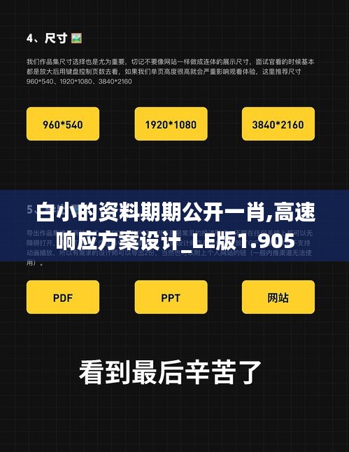 白小的資料期期公開一肖,高速響應(yīng)方案設(shè)計(jì)_LE版1.905