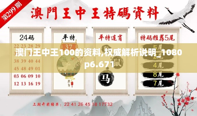 澳門王中王100的資料,權威解析說明_1080p6.671
