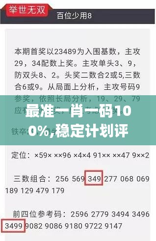 最準一肖一碼100%,穩定計劃評估_Lite9.374