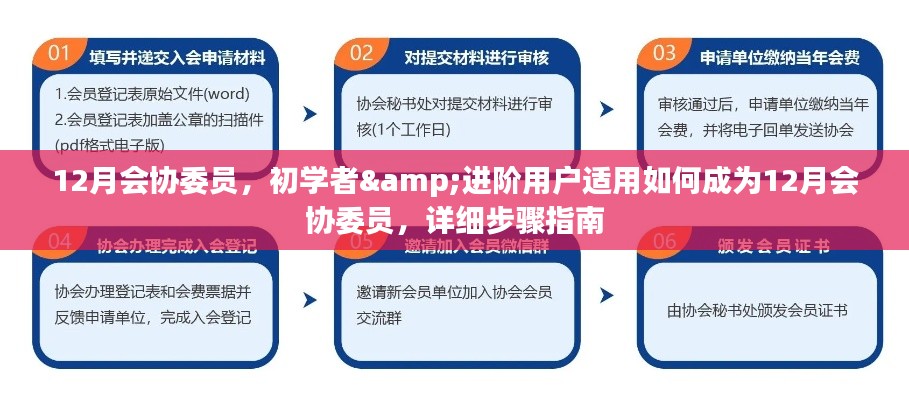 成為12月會協委員的詳細步驟指南，初學者與進階用戶適用