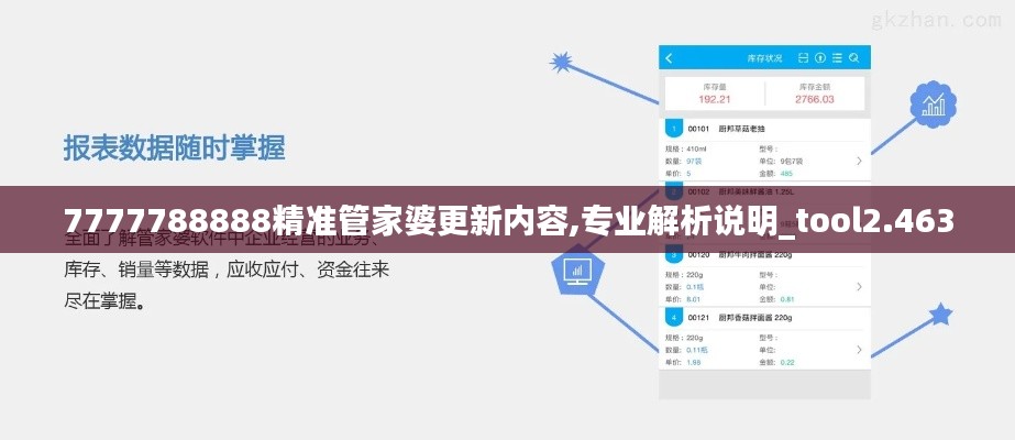 7777788888精準管家婆更新內容,專業解析說明_tool2.463
