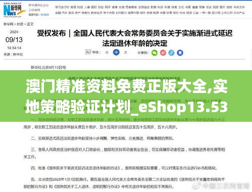 澳門精準資料免費正版大全,實地策略驗證計劃_eShop13.537