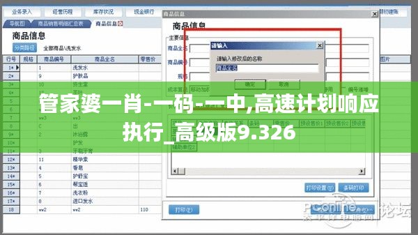 管家婆一肖-一碼-一中,高速計劃響應執行_高級版9.326