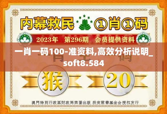 一肖一碼100-準資料,高效分析說明_soft8.584