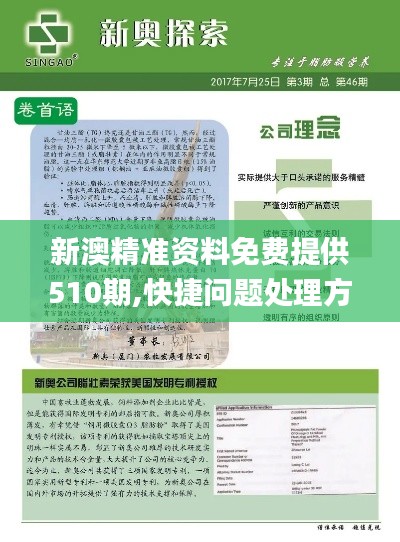 新澳精準資料免費提供510期,快捷問題處理方案_NE版2.375
