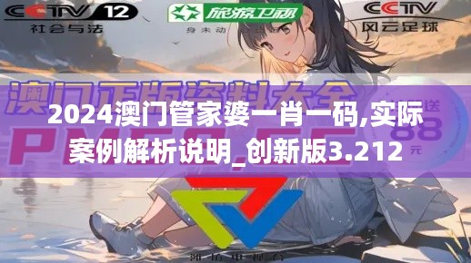 2024澳門管家婆一肖一碼,實際案例解析說明_創新版3.212