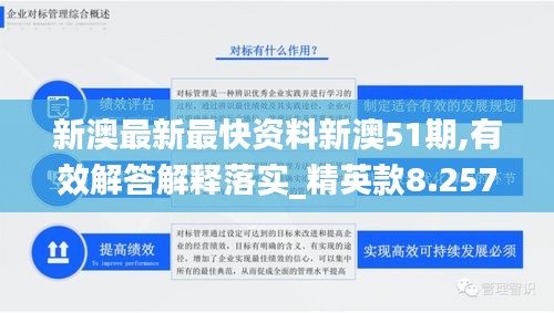 新澳最新最快資料新澳51期,有效解答解釋落實_精英款8.257