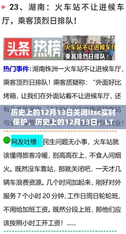 歷史上的12月13日，LTSC實(shí)時(shí)保護(hù)的關(guān)閉事件回顧