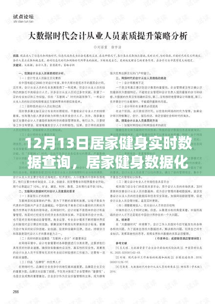 居家健身實時查詢系統，興起與發展視角下的數據化時代健身新趨勢