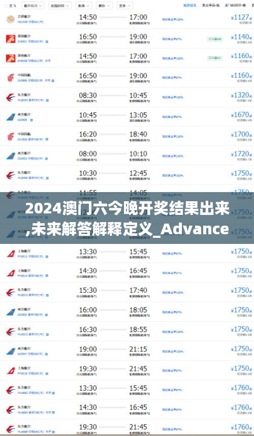 2024澳門六今晚開獎結果出來,未來解答解釋定義_Advance7.388
