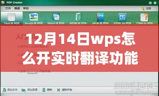 WPS實時翻譯功能開啟指南，與自然美景共舞，體驗心靈之旅的新境界