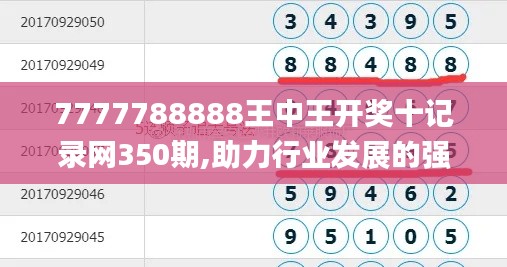 7777788888王中王開獎十記錄網350期,助力行業發展的強大資源_C版4.361