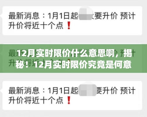 揭秘，12月實時限價的真實含義與運作機制解析