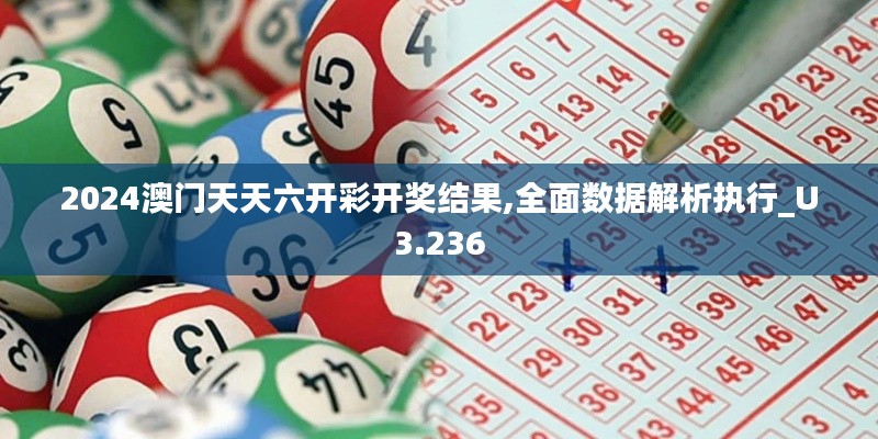 2024澳門天天六開彩開獎結果,全面數據解析執行_U3.236