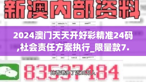 2024澳門天天開好彩精準24碼,社會責任方案執(zhí)行_限量款7.767