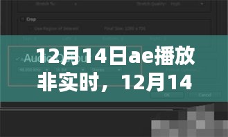 12月14日AE播放非實時內容，優劣與個人觀點探討