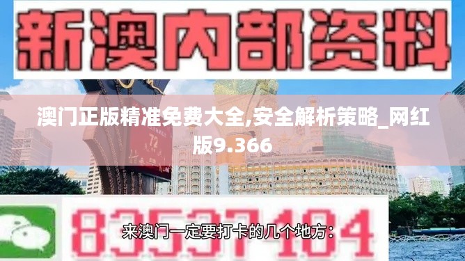 澳門正版精準免費大全,安全解析策略_網紅版9.366