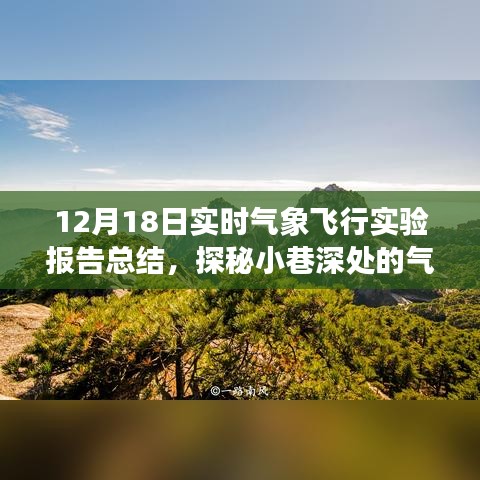 探秘小巷深處的氣象奇緣，12月18日實(shí)時(shí)氣象飛行實(shí)驗(yàn)報(bào)告總結(jié)與展望