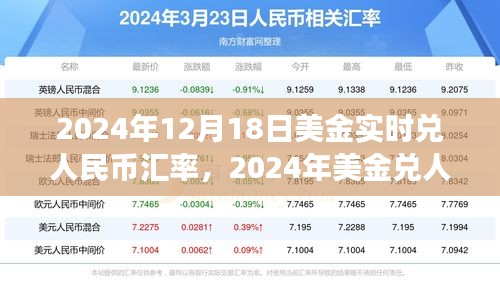 2024年美金兌人民幣匯率實(shí)時(shí)洞察，特性、體驗(yàn)與競(jìng)品對(duì)比