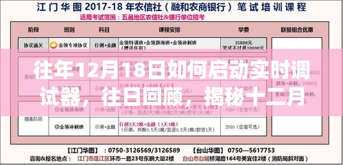 揭秘十二月十八日啟動實時調試器的歷程與往日回顧之旅