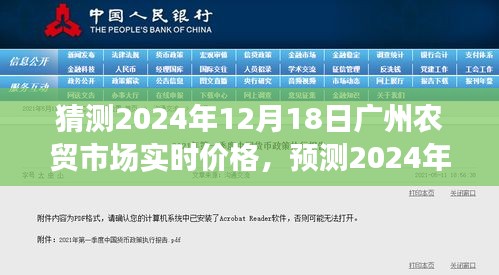 2024年廣州農貿市場實時價格預測與解析
